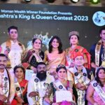 Dimple Chopade Instagram – Achievers of Maharashtra’s King and Queen Contest…✌️ Marigold Banquets ‘N’ Conventions