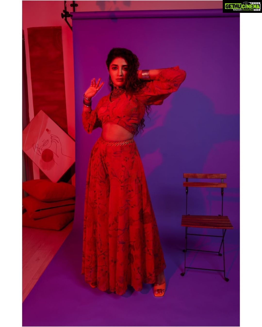 Dimple Hayathi Instagram - Red rose 🌹 #dimplehayathi