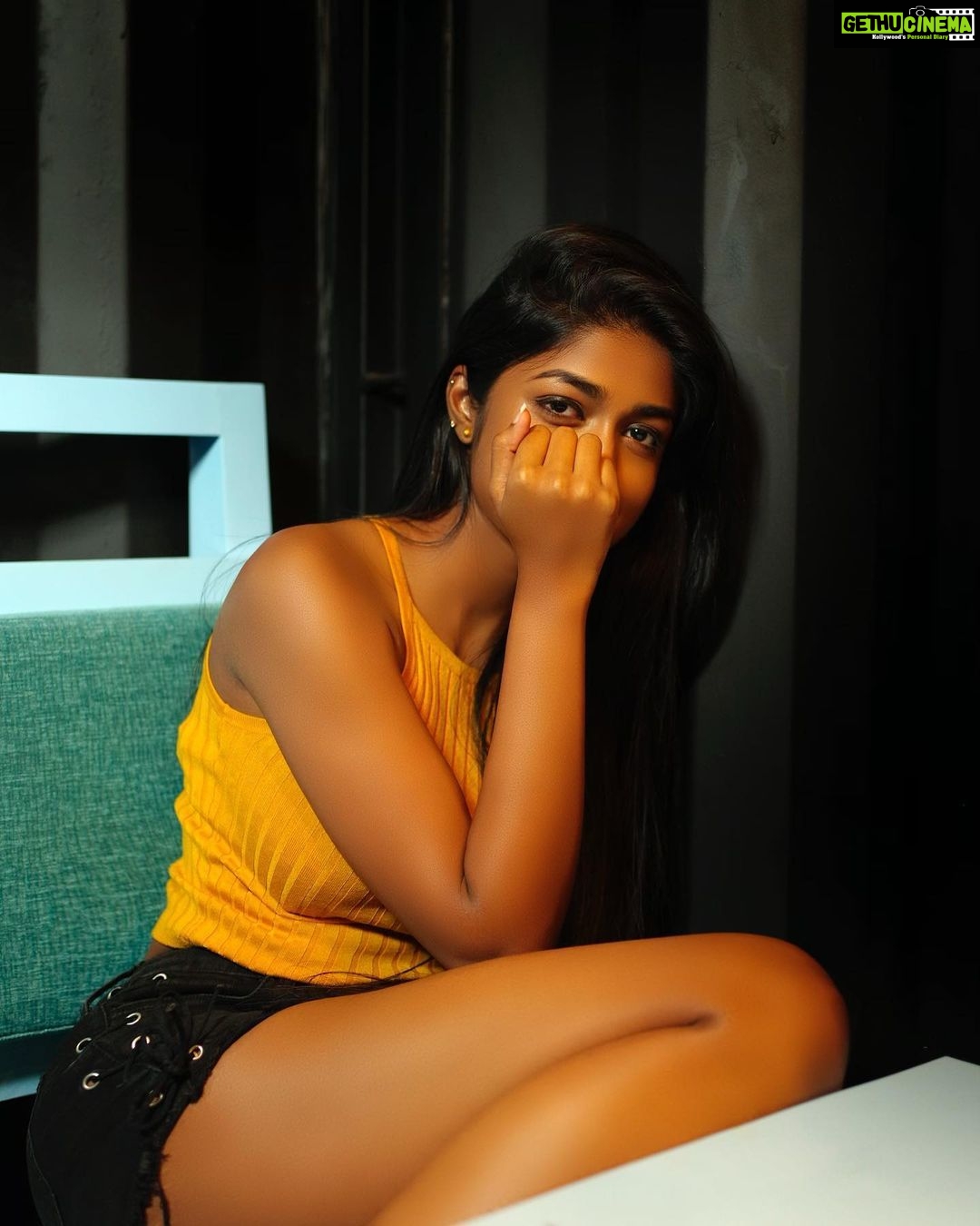 Dimple Hayathi Instagram - The more you hide your feelings the more they show . The more you deny your feelings , the more they grow . Shot - @sarathshetty ( we should shoot again , don’t you think so? ) #dimplehayathi