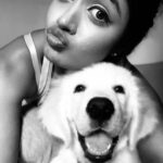 Dimple Hayathi Instagram - My quarantine lifepartner my son .. @bageerah_the_retriver 😍 #stayhome #staysafe #quarantine #lifepartner #love #pup #goldenretriever