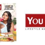 Dimple Hayathi Instagram - #behindthescenes .. For - @youandimag I never knew I get so excited for food which is so prominent in this video 😅 .. ! Grab your copy’s guys ! #dimplehayathi #dimplehayati #covergirl