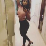 Dimple Hayathi Instagram – Head over heels 👠! #dimplehayathi #dimplehayati #yesimhot #fit