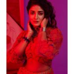 Dimple Hayathi Instagram – Red rose 🌹 #dimplehayathi
