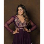 Dimple Hayathi Instagram – I can be red and sweet chilli sauce at once . #purplered #dimplehayathi 
Shot by – @_anupphotography 
Styling – @hersheyy05 
Dress – @issadesignerstudio 
Makeup – @aruusmakeup 
Hair – @nagukasu