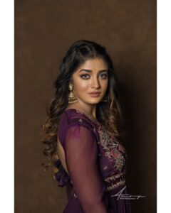 Dimple Hayathi Instagram - I can be a red and sweet chilli sauce at once . #purplered #dimplehayathi #ramabanamonmay5 
Shot by - @_anupphotography 
Styling - @hersheyy05 
Dress - @issadesignerstudio 
Makeup - @aruusmakeup 
Hair - @nagukasu