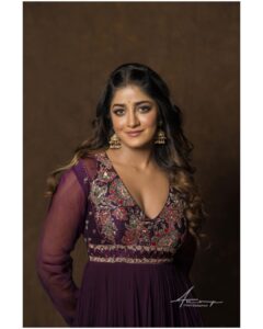 Dimple Hayathi Instagram - I can be a red and sweet chilli sauce at once . #purplered #dimplehayathi #ramabanamonmay5 Shot by - @_anupphotography Styling - @hersheyy05 Dress - @issadesignerstudio Makeup - @aruusmakeup Hair - @nagukasu