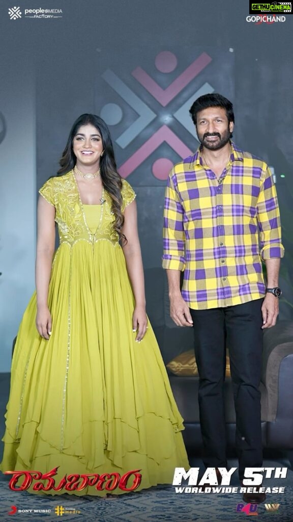 Dimple Hayathi Instagram - This or that..? VICKY or Bhairavi? Who won 🤟🏻😉 Book your tickets now for #RamaBanam & Enjoy it on MAY 5th! 🍿✨ 🎟 linktr.ee/ramabanamtickets #RamabanamOnMay5 ✅ Macho Starr @YoursGopichand @DirectorSriwass @IamJagguBhai @khushsundar @DimpleHayathi @peoplemediafcy