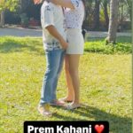 Disha Parmar Instagram - Because the song is trending 🥂💃🕺🏻🥳 #premkahani Make your reels now with your loved ones 🫶🏼🫶🏼🫶🏼