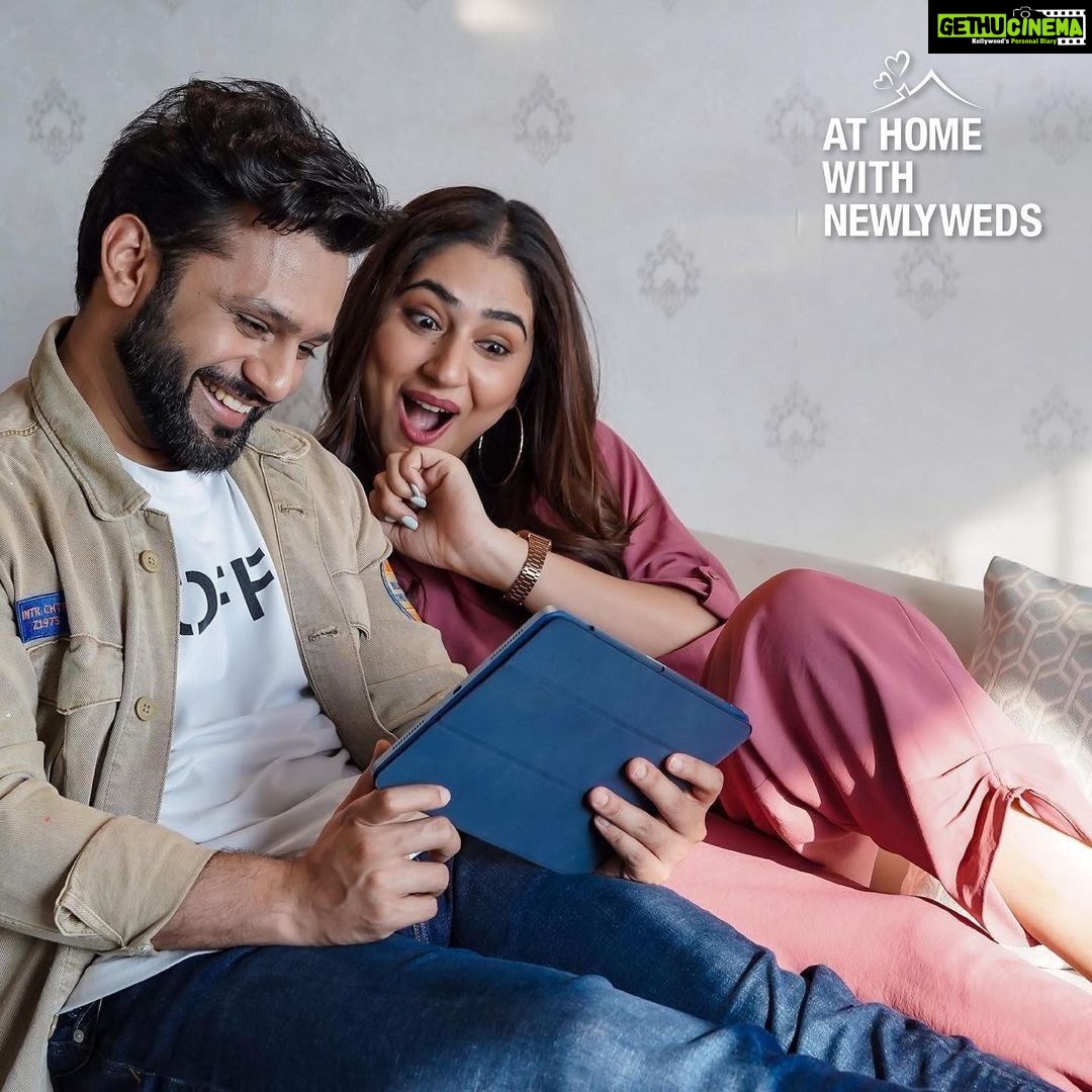 Disha Parmar Instagram - We’re back with another season of your favourite 'At Home With Newlyweds' series with @kohler_india 😍 New episode is launching soon with the newlyweds @rahulvaidyarkv & @dishaparmar.❤️ Excited? Watch this space for more! 👀 Disclaimer: Sponsored Collab . . #AtHomeWithKohler #AtHomeWithNewlyweds #Kohler #KohlerIndia #WedMeGood