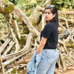 Ditipriya Roy Instagram - The forest spoke to my soul in a language I already knew; a distant lullaby from the womb of peace & solitude…..🏔️🍁🍃 🌳♥️ . . . . . . . . . . . . 📷 Maaa 🌸 . . . . . #wednesday #wednesdaywisdom #forest #moutains #hillstation #travel #travelling #wandering #wanderer #mood #denim #soulsearching #peaceofmind #tranquility #silence #nature #instalike #instadaily #instagood