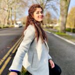 Ditipriya Roy Instagram - Time abides in mortal hearts, In periods of joy and grief. A solemn ending marks a new beginning……. 🍁🍃🍂 . . . . . . . . 📷 @avik.03 🤗 . . . . #london #londondiaries #uk #england #coat #lookbook #winter #winterwear #winterfashion #longhair #mood #positivevibes #end #newbeginnings #endof2022 #instalike #instadaily #instamood Windsor, Berkshire