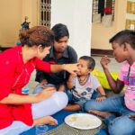 Ditipriya Roy Instagram - ভাইফোঁটা 🙏🏼 . . এই ছোট্ট ভাইদের আমি ছাড়া আর কোন দিদি নেই। আর দাদাদের সবাই থাকলেও, আমি ছাড়া ফোঁটা সম্পূর্ণ হয় না।। . . . . . . . @arjun_sarkar_3189 @kunalbanerjee17 @krishnendu__bhattacharjee . #bhaidooj #bhaiduj #bhaiphota #bhaiphonta #bhaiphotaspecial #bhaibehen #bhaidoojspecial #ditipriyaroy #ditipriya