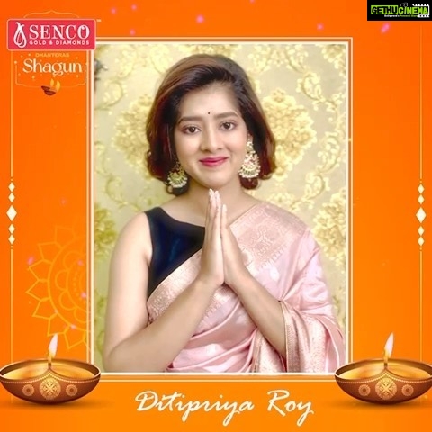 Ditipriya Roy Instagram - May the luminous light of diyas be your guiding light to a beautiful, prosperous and euphoric Dhanteras. May you be blessed with abundant health and wealth on this auspicious day. Happy Dhanteras! #dhanteras #diwali #festival #happydhanteras #happydiwali #dhanteraswishes #indianfestival #jewellery #festiveseason #dhanterasspecial #celebrations #festivals #dhanteraspooja #laxmipujan #dhanteraspuja #deepavali #dhanterascelebration #diwalidecorations #dhanterasgift #dhanterasnight #diwaligifts #sencogold #sencogoldanddiamonds #dhanteraswithsenco #celebratewithsenco