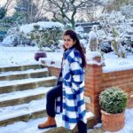 Ditipriya Roy Instagram - "It is the life of the crystal, the architect of the flake, the fire of the frost, the soul of the sunbeam. This crisp winter air is full of it." - John Burroughs . . . . . . . . . #london #winter #december #winterfashion #winteroutfit #boots #snowfall #city #white #snowflakes #love #morningvibes #morning #frost #positivevibes #happysoul London, United Kingdom