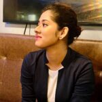 Ditipriya Roy Instagram - Winter evenings…….💙 . . . . . . .#saturdaynight #saturdayvibes #lookbook #blazer #bun #winter #evening #cold #mood #peace #favourite #love #november #city #instamood #instalove #instalike