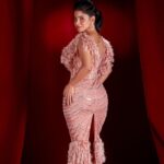 Divya Bharathi Instagram - having a moment! Wearing @devraagh STYLING @styled_by_arundev Photography @plan.b.actions MUA @neethu_makeupartist Hair @venus_paull Studio @studio_maxxo Jewellery @touchwood__store Art @silvester_attractte