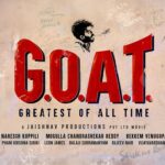 Divya Bharathi Instagram - Super excited for this!!! Here's the Title Poster of my Telugu Debut G.O.A.T - Greatest of All time 💥 🌟 @sudheeranandbayana @naresh_kuppili @leon.james @mahateja_creations @luckymediaoff @housefull.digital Let your love keep coming.