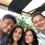 Divya Spandana Instagram - Two sides of the same coin ♥️ #precovid #nofilter #friends👭