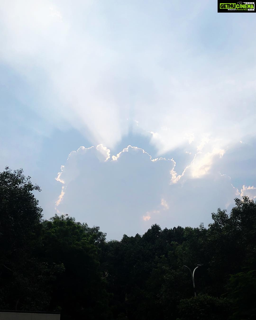 Divya Spandana Instagram - Silver linings come in all shapes and forms- you just got to keep looking up :)