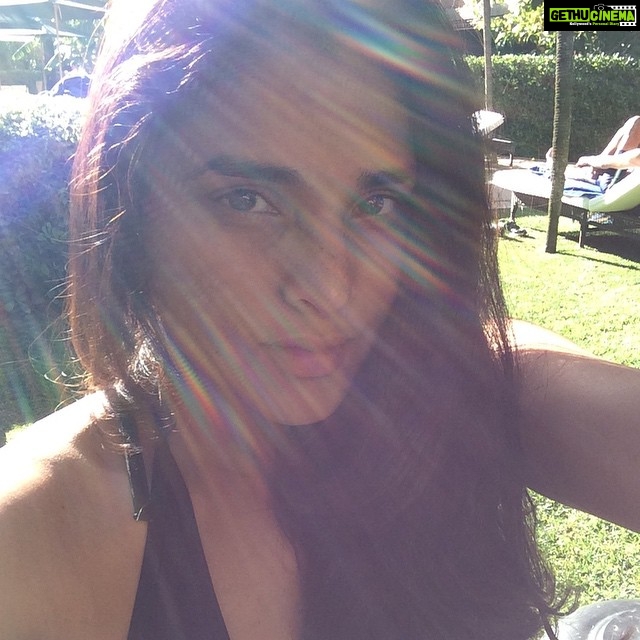 Divya Spandana Instagram - Summer sun ☀️