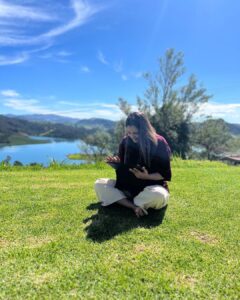 Divya Spandana Instagram - 🌞 🌲 ⛰️