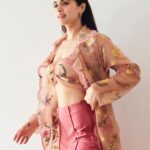 Divyansha Kaushik Instagram - A lil tb💕🐷🌸🍓🎀 Shot by @mourya Styled by @stylebykayal Hmua @kaushikanu