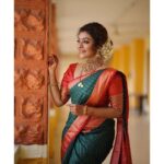 Durga Krishna Instagram - Thank you 2022 ✨ Styled By : @sanliya_sabu Jewellery : @kalyanjewellers_official Make up & Hair : @meeramax_makeupartist_ Photo courtesy : @happyweddings_creative