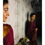 Durga Krishna Instagram - Reigning my love for the timeless classic! Make-up & hair @sajithandsujith Sajith & Sujith