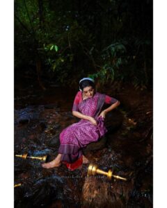 Durga Krishna Instagram - @arun_chelad photography 
Makeup & Hair : @vikas.vks.makeupartist @sudhiar.hairandmakeup 
Costume & styling : @styled_by_arundev