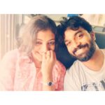 Durga Krishna Instagram - The photo right after the kiss in the train and the proposal. #TheTrainSelfie - See how blushed I was. The first selfie together. @arjunravindranofficial