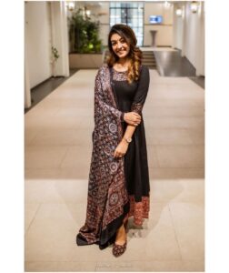 Durga Krishna Instagram - I love black because it affirms, designs, and styles
Photo courtesy  @portrayed_by_g