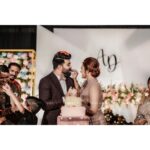 Durga Krishna Instagram - Wedding reception @arjunravindranofficial ♥️ #DAshaadi Photography : @coconut.weddings Events: @eventiaevents @nikhil_eventia Durga Makeup : @vikas.vks.makeupartist Arjun Makeup : @nomarks_shibaz Hair : @sudhiar.hairandmakeup Jewellers : @sangeetha916gold Costume: @paris_de_boutique Styling : @styledbysmiji Entertainment team : my @volcanodancecompany ♥️ Wedding cake : @sugarbeans.cochin Assistant : @nikhilraj002