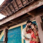 Durga Krishna Instagram - #DAshaadi For more pictures follow @coconut.weddings Makeup : @vikas.vks.makeupartist Groom Makeup : @nomarks_shibaz Hair : @mani_hairstylist Jewellers : @lakshmijewellery916 Costume : @paris_de_boutique Styling : @styledbysmiji Saree drapping : @bencyraji Assistant : @nikhilraj002 #DAshaadi #loveisintheair #durgakrishna