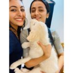 Durga Krishna Instagram - Oh my God.. She is sooo simple, cute,lovable... @dudette583 you’re beautiful, from the tips of your toes to the depths of your soul.. Thank you so much ♥️ mmuaah.. love you 😍 @iam_bebu_ his new friend is pawsome 🥰