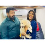 Durga Krishna Instagram – My BEBU with Lalettan ♥️ @mohanlal @iam_bebu_