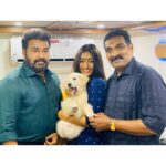 Durga Krishna Instagram – My BEBU with Lalettan ♥️ @mohanlal @iam_bebu_