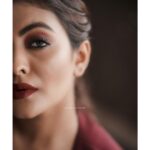 Durga Krishna Instagram - It’s in the eyes.. always the eyes. Photo courtesy : @kunjava_designads @designads_weddings MUA : @vikas.vks.makeupartist Assist : @nikhil_vks Styling : @sanliya_sabu