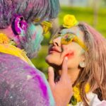 Durga Krishna Instagram - One year of our Haldi 💛 @arjunravindranofficial Thank you @nikhil_eventia for making this happened