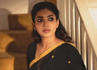 Dushara Vijayan Instagram - கருவிழி நிறத்தவள்🖤 . . . Shot by : @georgesimon_m H&M : @renuka_mua Blouse : @prabhavofficial London, United Kingdom