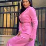 Eesha Rebba Instagram - 🦩🦩 Styled by : @sumaiah.tabassum Accessories: @karnikajewelshyd Makeup : @venkateshparam Hair : raju