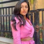 Eesha Rebba Instagram - 🦩🦩 Styled by : @sumaiah.tabassum Accessories: @karnikajewelshyd Makeup : @venkateshparam Hair : raju