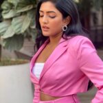 Eesha Rebba Instagram - 🦩🦩 Styled by : @sumaiah.tabassum Accessories: @karnikajewelshyd Makeup : @venkateshparam Hair : raju