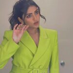 Eesha Rebba Instagram – Do you like it? 🐸💚

Styling @sumaiah.tabassum 💚
Hair  @brinda.nandipati @sandhya_nandipati New York, city