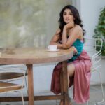 Eesha Rebba Instagram - ☕️ anyone?🤍 : : : : Styling: @styledbysumaiah Accessories: @adorebypriyanka Hair and makeup: @blenditlikesana Clicked by : @srujanluckyphotography