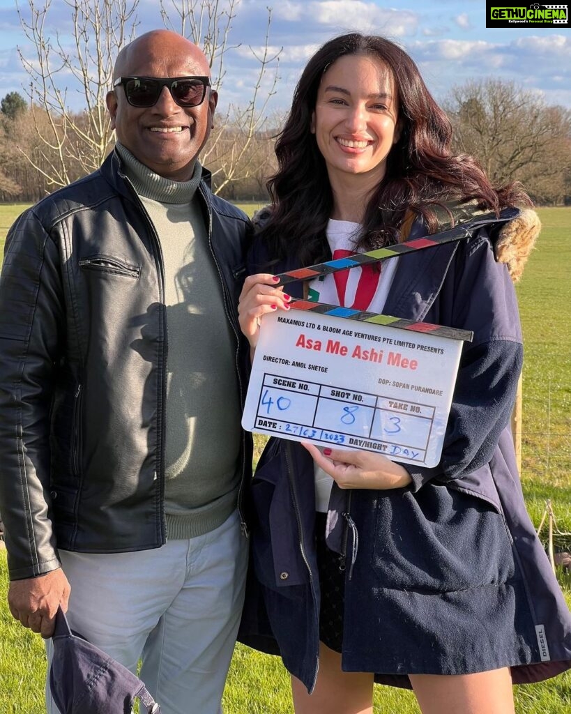Elena Roxana Maria Fernandes Instagram - Wonderful time shooting for Asa Me Ashi Mee. Thank you for a brilliant opportunity @sureshgpai . . #asameashimee #movie #shoot #shootdiaries #actor #film #beautiful #ootd #outfitoftheday #travel #traveldiaries #bts #behindthescenes