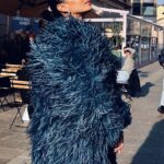 Elena Roxana Maria Fernandes Instagram - A day out in Milan! . . . Pic credit: @vittoriomenozzi Coat @helenyarmak @luigigaballo Earrings #umeshjivnani #umeshjivnaniluxuryjewels . . #day #milan #style #fashion #travel #traveldiaries #slay #stylefashion #outfit #ootd #glam #glow #beauty #beautiful #slayqueen #street #streetfashion #accessories #love #pretty #travelandslay #coat