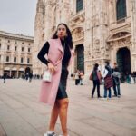 Elena Roxana Maria Fernandes Instagram - When in Milan…. Coat @marni Bag @chanelofficial Skirt @philosophyofficial Top @riverisland @acqua_creative Shoes @burberry Earrings @pats_vintagejewelry . . #milan #style #fashion #travel #traveldiaries #slay #stylefashion #outfit #ootd #glam #glow #beauty #beautiful #slayqueen #street #streetfashion #accessories #love #pretty #travelandslay Milan, Italy