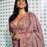 Elena Roxana Maria Fernandes Instagram - All smiles at @iifa 2023! . . Photographer: @burhanpal Outfit: @nitikagujralofficial @amigos.rizwan @rizwanssk Stylist: @khojiiii MUA: @nabila_salon @tauseefahmed.official Hair: @hashu_stylist Jewellery: #UmeshJivnaniLuxuryJewels #UmeshJivnani . . #iifarocks #iifa #wabudhabi #outfitoftheday #iifa2023 #beauty #beautiful #saree #ootd #glam #glow #pretty #abudhabi #fashion #style #showstopper #travel #traveldiaries #slay #shine Abu Dhabi, United Arab Emirates
