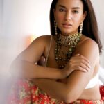Elena Roxana Maria Fernandes Instagram - Pure grace! . . @monamunshi @label_rm @the_rack_by_kachins @modemodelsdxb . . . #grace #pure #style #outfit #ootd #outfitoftheday #lehenga #style #stylefashion #pose #natural #makeup #traditional #skin #beaut #beautiful #pretty #jewellery #accessories #jewels #beauty #shoot #shootdiaries #glam #glow