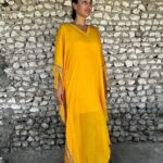 Elena Roxana Maria Fernandes Instagram - A day for yellow!. . . 💛 . @stylejunkiie . . . #yellow #outfit #day #dress #beauty #beautiful #fashion #style #travel #traveldiaries #travelandslay #natural #sand #outdoor #shoot #shootdiaries #happy #happiness #pose #pretty #glam #glow #ootd